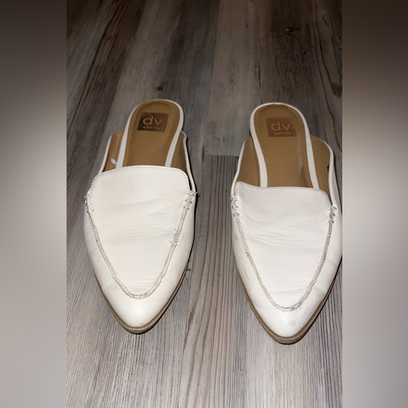 Dolce Vita Itzie Cream Mules Slides Size 10 - Picture 2 of 7